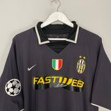 2003/04 JUVENTUS DEL PIERO #10 C/L AWAY SHIRT (XL) NIKE