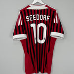 2011/12 AC MILAN SEEDORF #10 HOME SHIRT (XL) ADIDAS