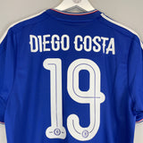 2015/16 CHELSEA DIEGO COSTA #19 HOME SHIRT (L) ADIDAS