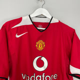 2004/06 MANCHESTER UNITED RONALDO #7 HOME SHIRT (L) NIKE