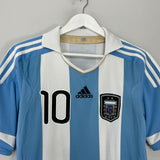 2011/12 ARGENTINA MESSI #10 HOME SHIRT (S) ADIDAS