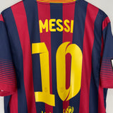 2013/14 BARCELONA MESSI #10 HOME SHIRT (XL) NIKE