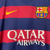 2015/16 BARCELONA MESSI #10 HOME SHIRT (S) NIKE