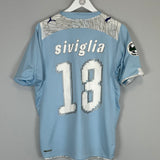 2009/10 LAZIO SIVIGLIA #13 HOME SHIRT (M) PUMA