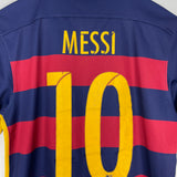 2015/16 BARCELONA MESSI #10 HOME SHIRT (S) NIKE