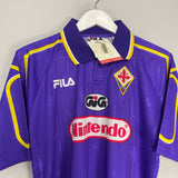 1997/98 FIORENTINA *BNWT* HOME SHIRT (S) FILA