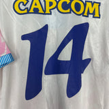 1995/97 CEREZO OSAKA #14 AWAY SHIRT (L) MIZUNO