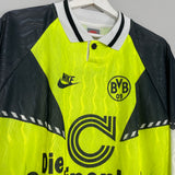 1990/91 DORTMUND L/S HOME SHIRT (XL) NIKE