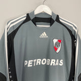 2007/09 RIVER PLATE VEGA #12 *PLAYER ISSUE* GK SHIRT (M) ADIDAS