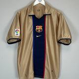 2001/03 BARCELONA AWAY SHIRT (M) NIKE