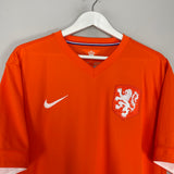 2014/15 NETHERLANDS HOME SHIRT (XL) NIKE