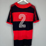 1985/86 FLAMENGO HOME SHIRT (M) ADIDAS