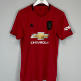 2019/20 MANCHESTER UNITED HOME SHIRT (M) ADIDAS