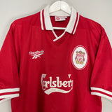 1996/97 LIVERPOOL HOME SHIRT (L) REEBOK