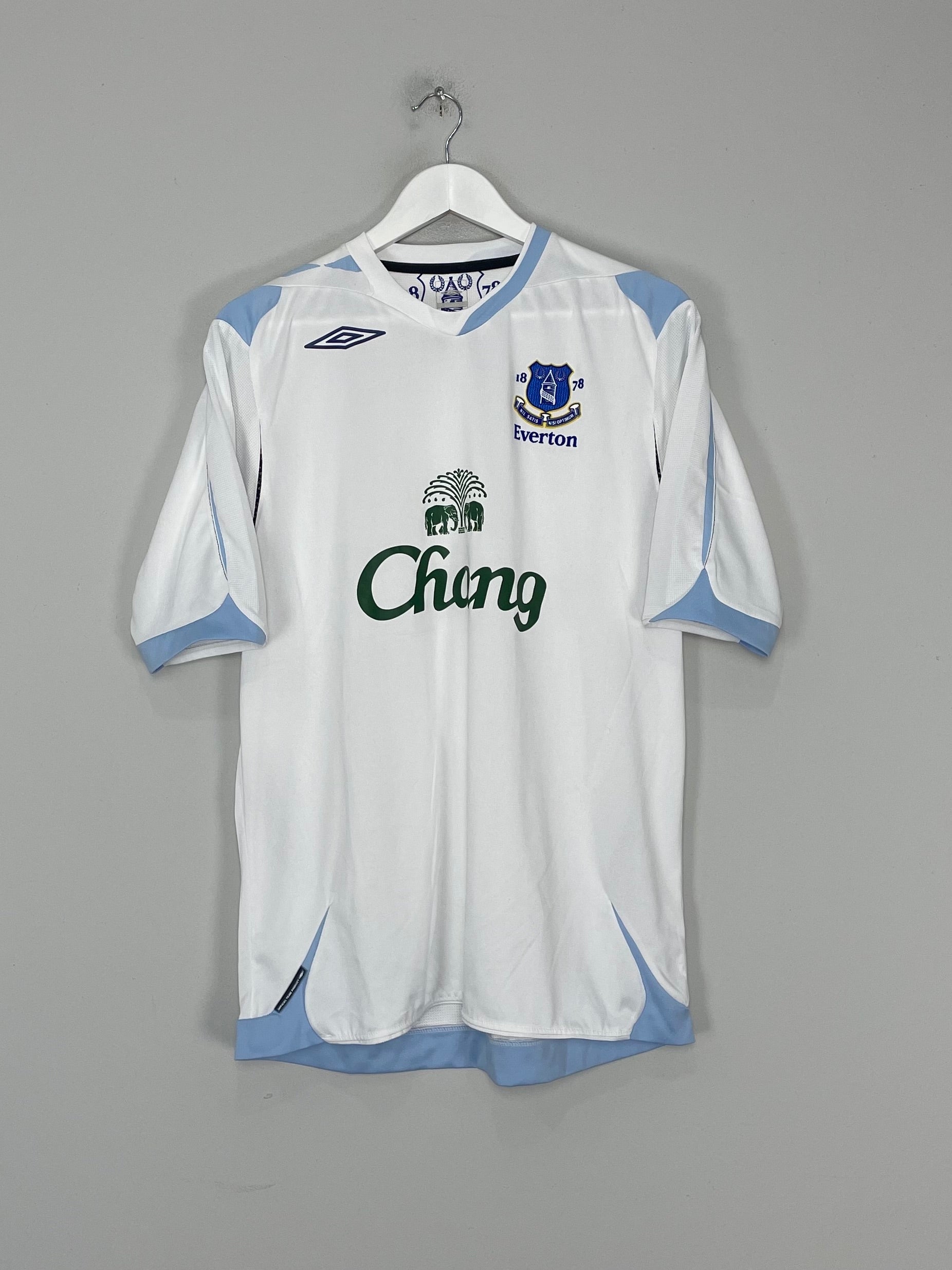 2006/07 EVERTON AWAY SHIRT (L) UMBRO