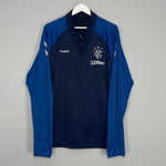 Image of the Rangers 1/4 zip training shirt from the 2018/19 season