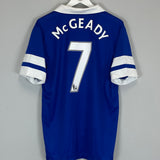 2013/14 EVERTON MCGEADY #7 HOME SHIRT (L) NIKE