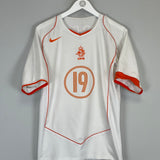 2004/06 NETHERLANDS ROBBEN #16 AWAY SHIRT (M) NIKE