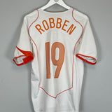 2004/06 NETHERLANDS ROBBEN #16 AWAY SHIRT (M) NIKE