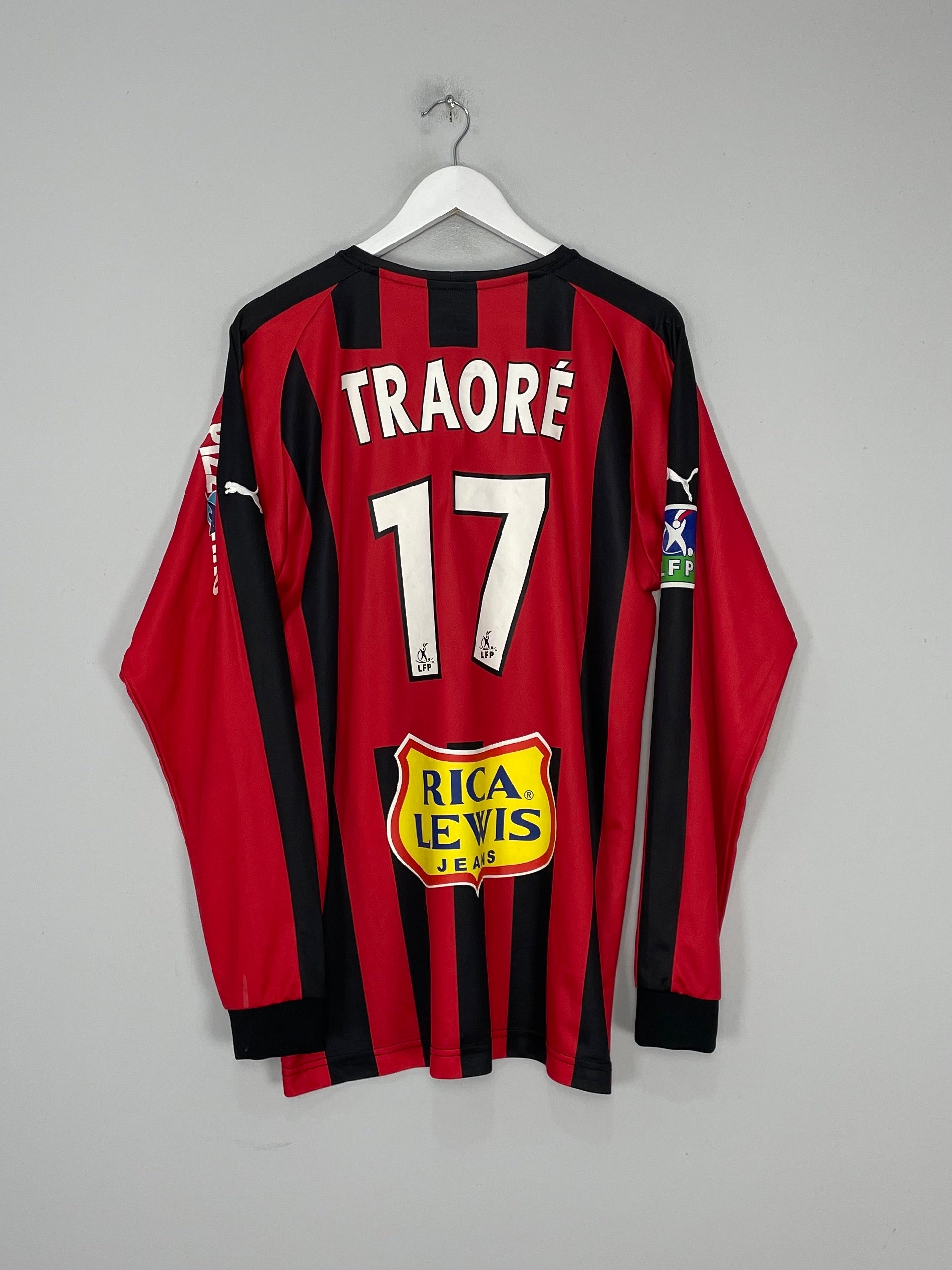 2005/06 NICE TRAORE #17 L/S HOME SHIRT (XL) PUMA