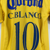 2006/07 CLUB AMERICA C.BLANCO #10 HOME SHIRT (L) NIKE