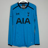 2013/14 TOTTENHAM ERIKSEN #23 *BNWT* L/S AWAY SHIRT (L) UNDER ARMOUR