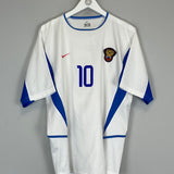 2002/04 RUSSIA MOSTOVOI #10 HOME SHIRT (L) NIKE