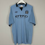 2012/13 MANCHESTER CITY HOME SHIRT (XXL) UMBRO