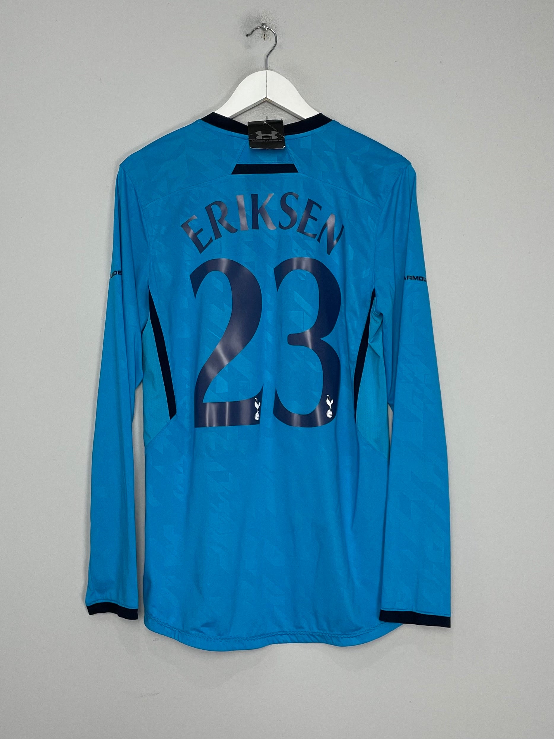 2013/14 TOTTENHAM ERIKSEN #23 *BNWT* L/S AWAY SHIRT (L) UNDER ARMOUR