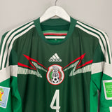 2013/15 MEXICO R.MARQUEZ #4 L/S HOME SHIRT (M) ADIDAS