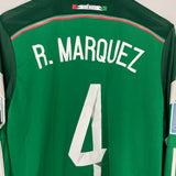 2013/15 MEXICO R.MARQUEZ #4 L/S HOME SHIRT (M) ADIDAS