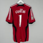 2005/06 REAL MADRID CASILLAS #1 GK SHIRT (M) ADIDAS