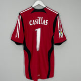 2005/06 REAL MADRID CASILLAS #1 GK SHIRT (M) ADIDAS