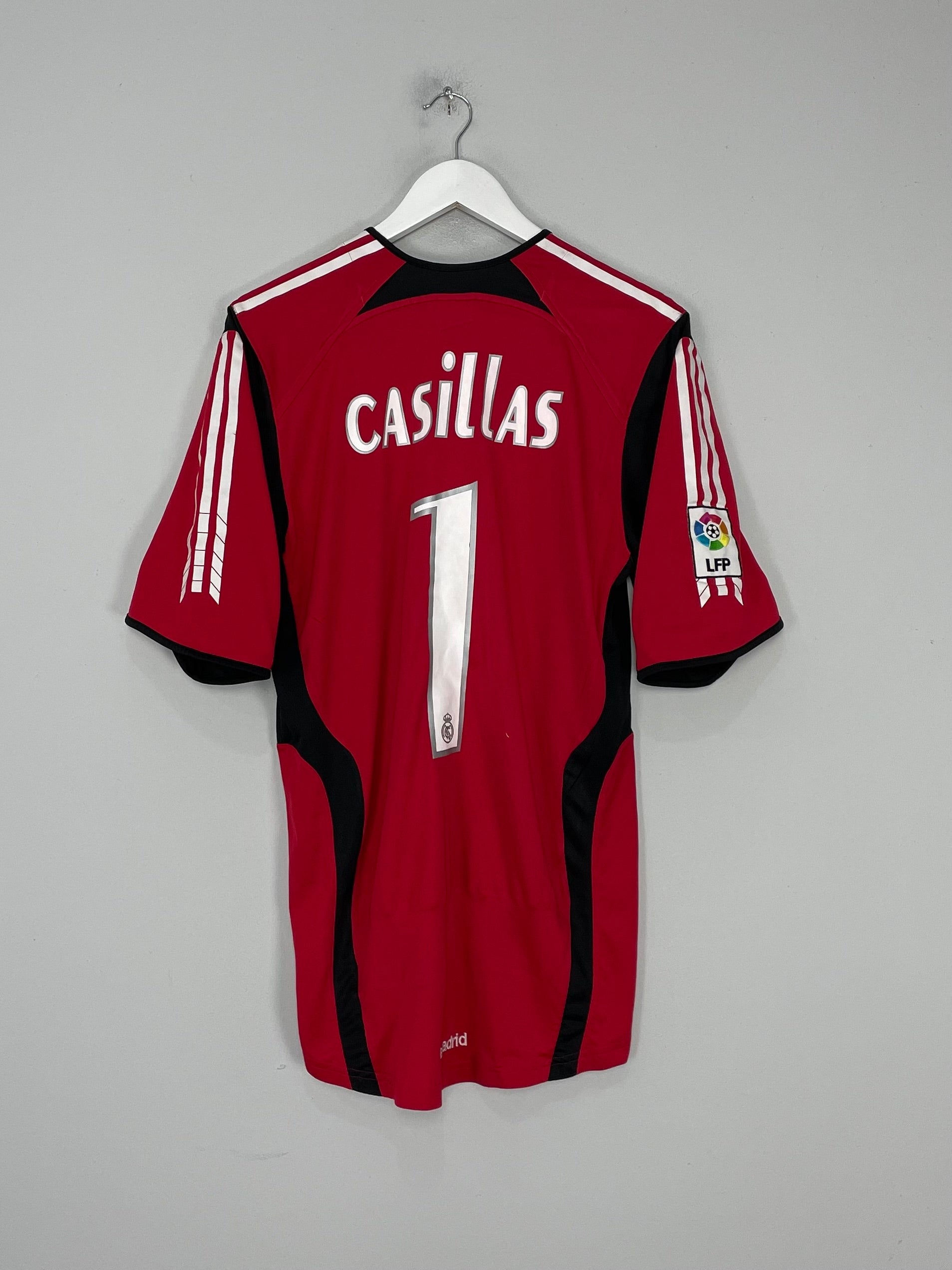 2005/06 REAL MADRID CASILLAS #1 GK SHIRT (M) ADIDAS