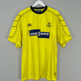 1999/00 EVERTON AWAY SHIRT (XL) UMBRO