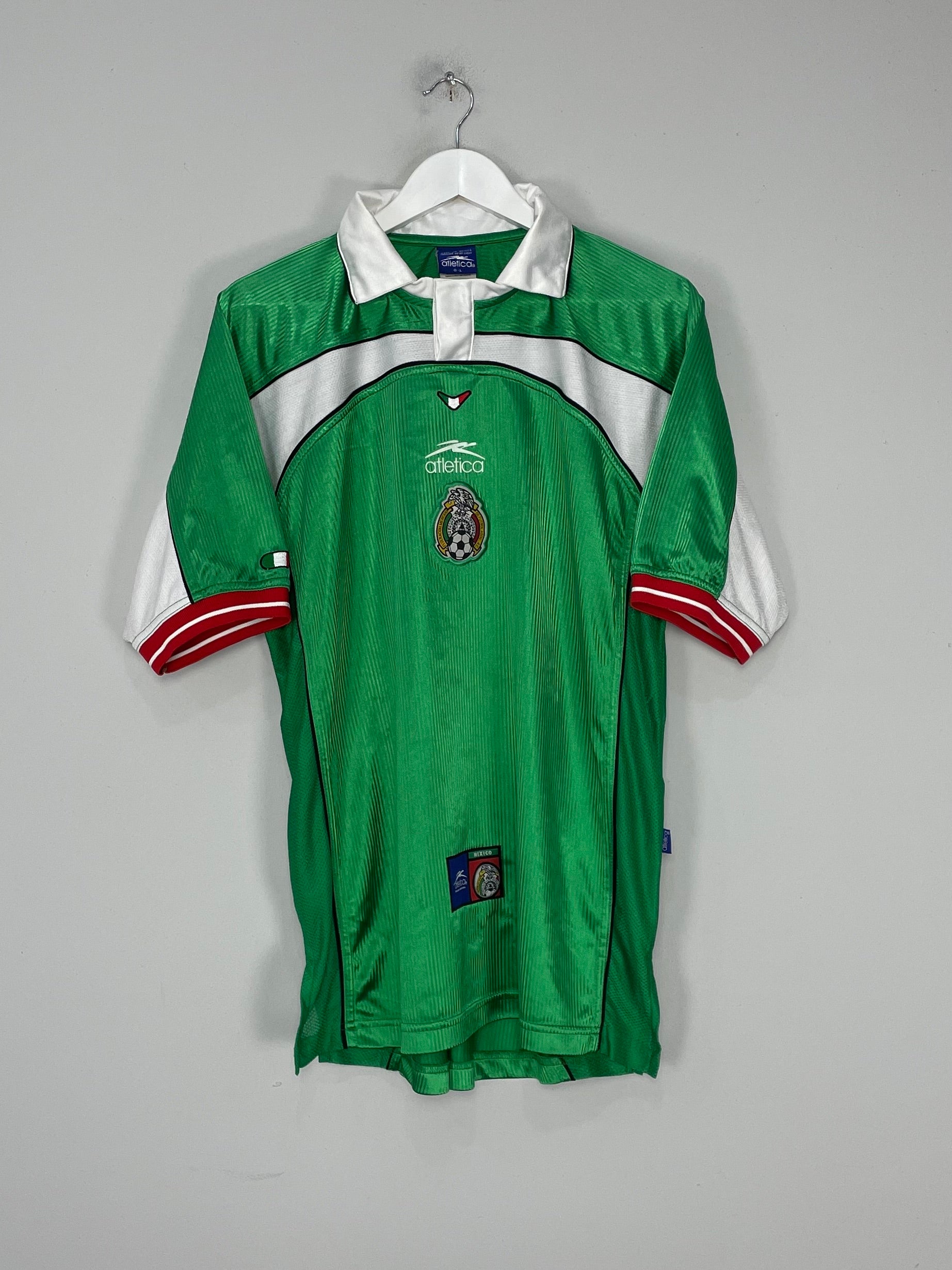 2000/01 MEXICO HOME SHIRT (L) ATLETICA