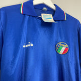 1986/90 ITALY *BNWT* L/S HOME SHIRT (XL) DIADORA