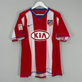 2007/08 ATLETICO MADRID FORLAN #7 HOME SHIRT (M) NIKE