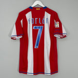 2007/08 ATLETICO MADRID FORLAN #7 HOME SHIRT (M) NIKE