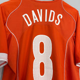 2004/06 NETHERLANDS DAVIDS #8 HOME SHIRT (L) NIKE