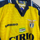 1996/98 LAZIO NEDVED #18 *BNWT* AWAY SHIRT (XXL) UMBRO