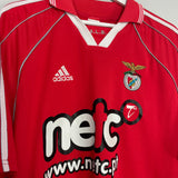 2000/01 BENFICA HOME SHIRT (M) ADIDAS