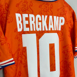 1994 NETHERLANDS BERGKAMP #10 HOME SHIRT (L) LOTTO