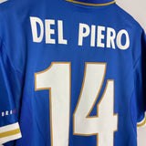 1996/97 ITALY DEL PIERO #14 HOME SHIRT (L) NIKE