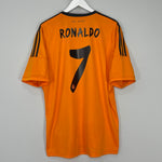 2013/14 REAL MADRID RONALDO #7 THIRD SHIRT (XL) ADIDAS#