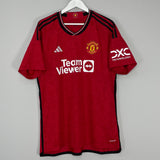 2023/24 MANCHESTER UNITED MARTINEZ #6 HOME SHIRT (XL) ADIDAS