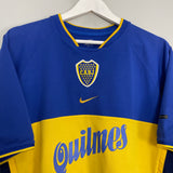 2001/02 BOCA JUNIORS HOME SHIRT (M) NIKE