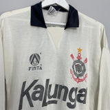 1990/92 CORINTHIANS #10 L/S HOME SHIRT (M) FINTA