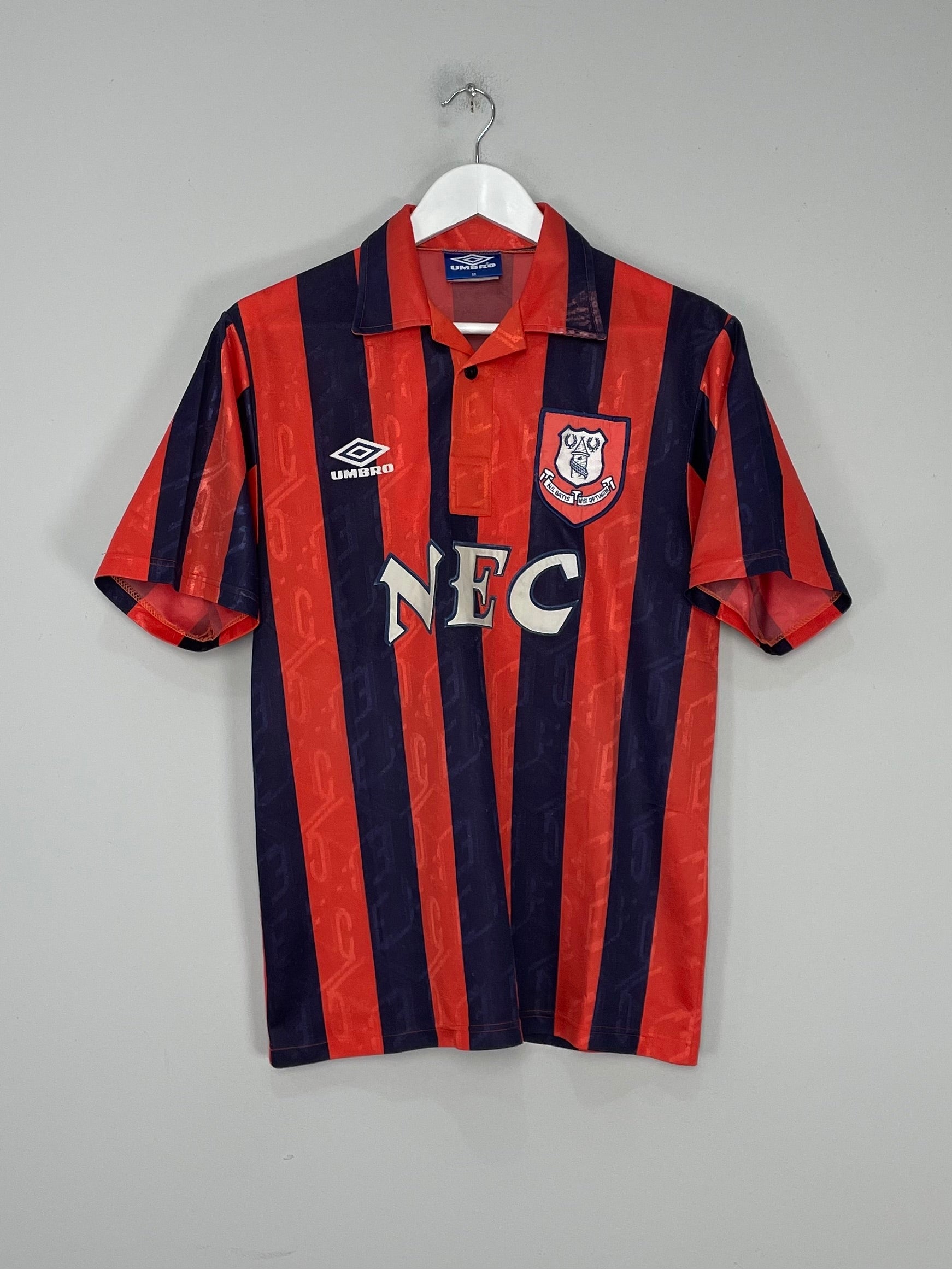 1992/94 EVERTON AWAY SHIRT (M) UMBRO