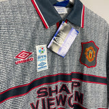 1995/96 MANCHESTER UNITED CANTONA #7 *BNWT* AWAY SHIRT (XXL) UMBRO